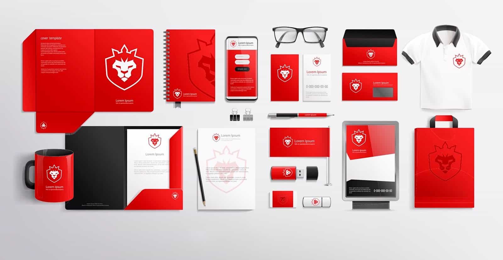 Branding - Corporate Identity with elements