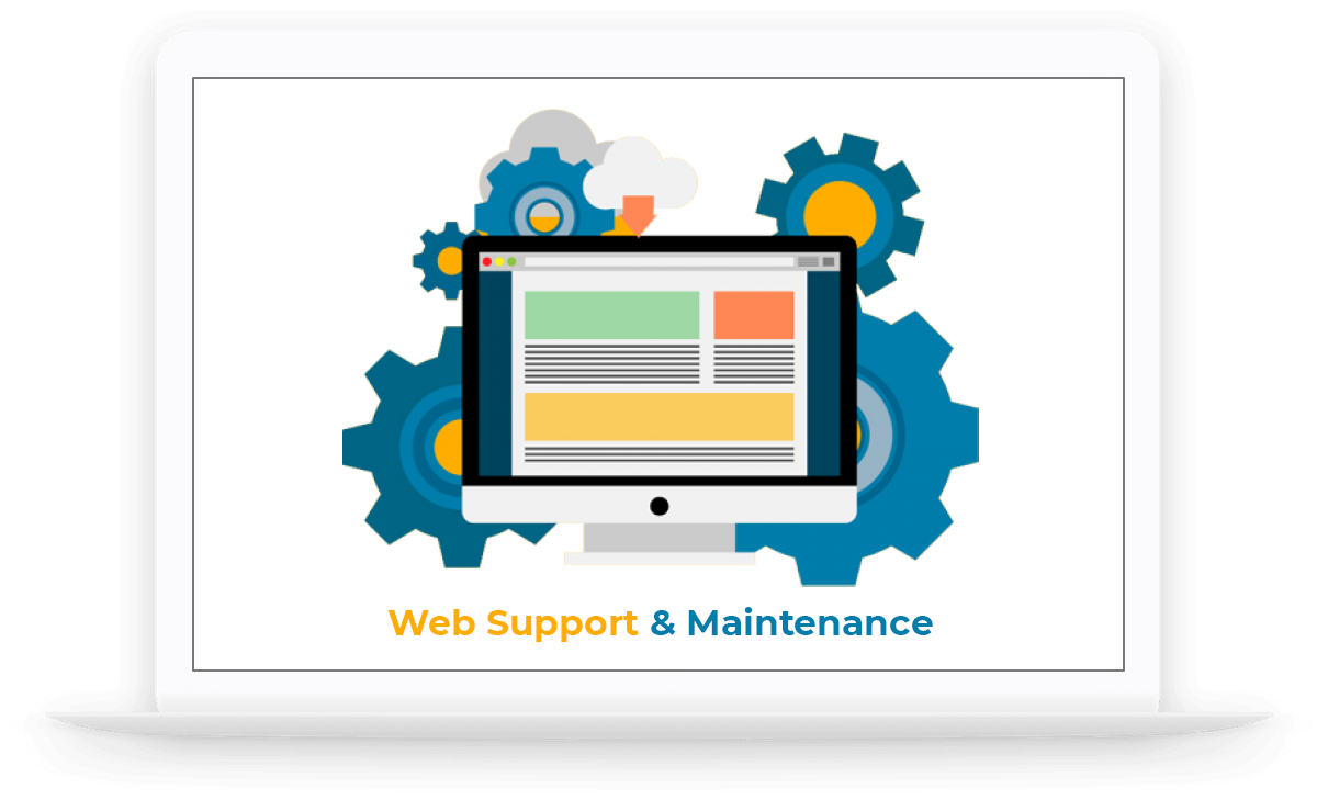 Support et maintenance du site web