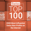 Top 100 Swiss Non-profits Most influentials on the Internet 2020